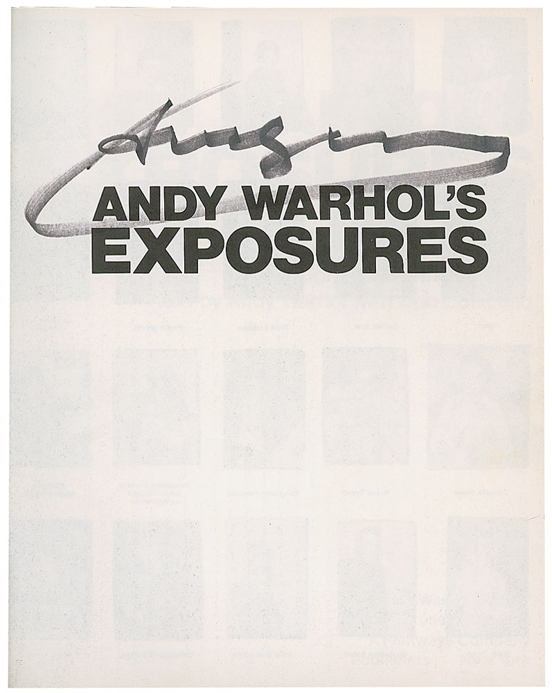 Lot #698 Andy Warhol