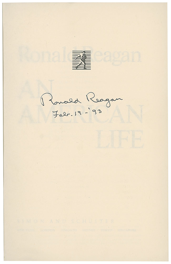 Lot #152 Ronald Reagan