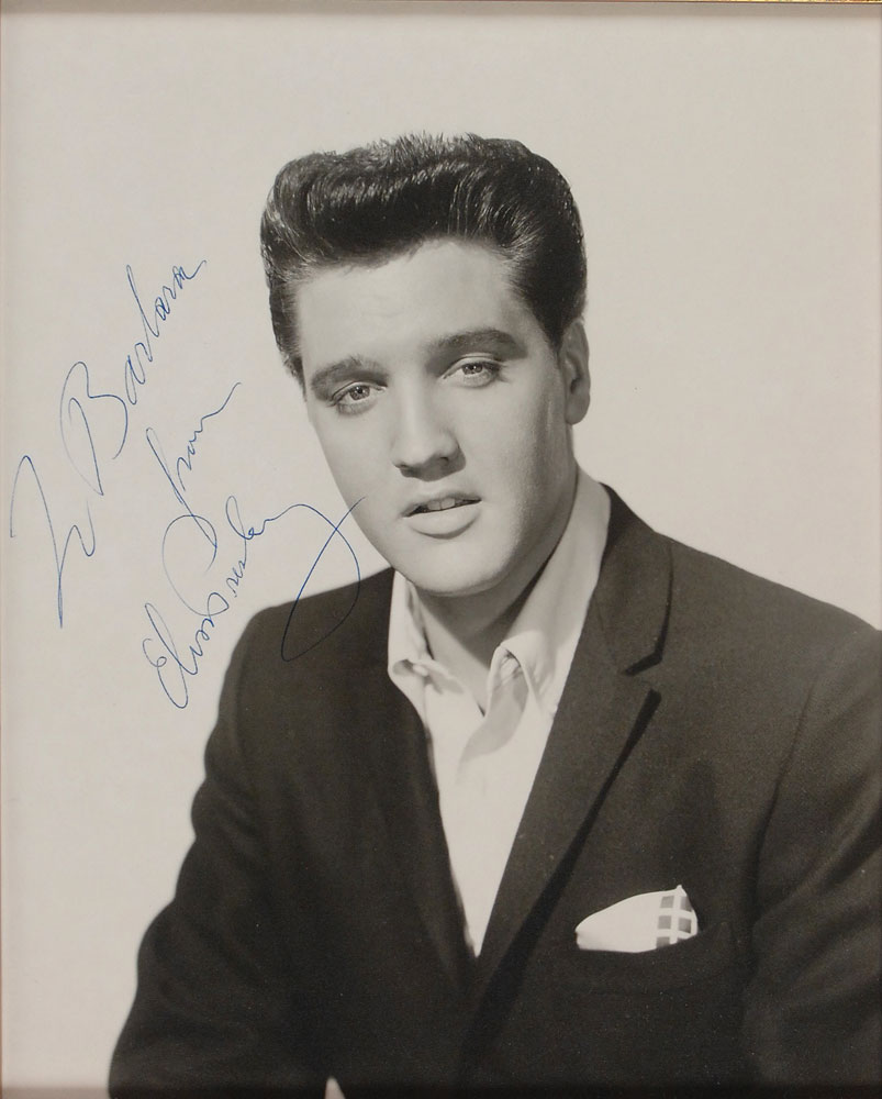 Lot #842 Elvis Presley