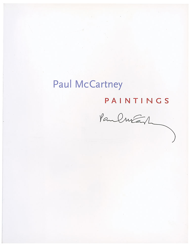 Lot #796 Beatles: Paul McCartney