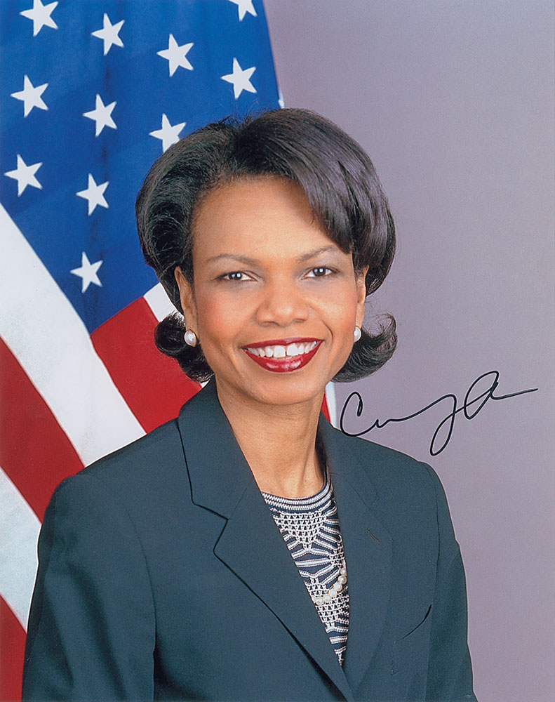 Lot #349 Condoleeza Rice