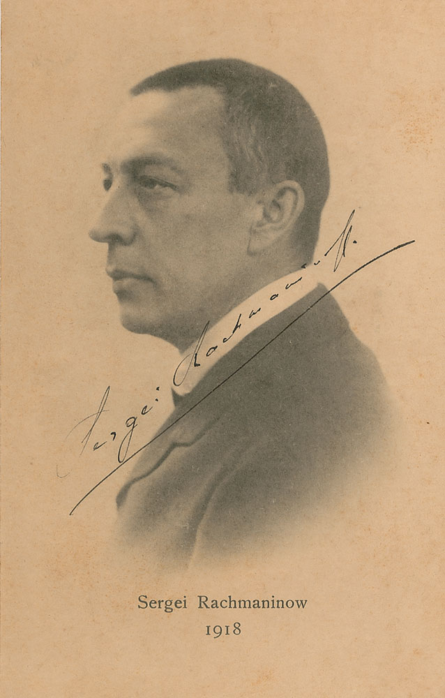 Lot #778 Sergei Rachmaninoff
