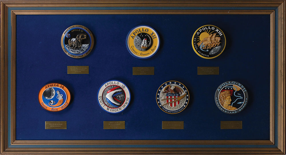 Lot #264 Apollo Mission Emblems