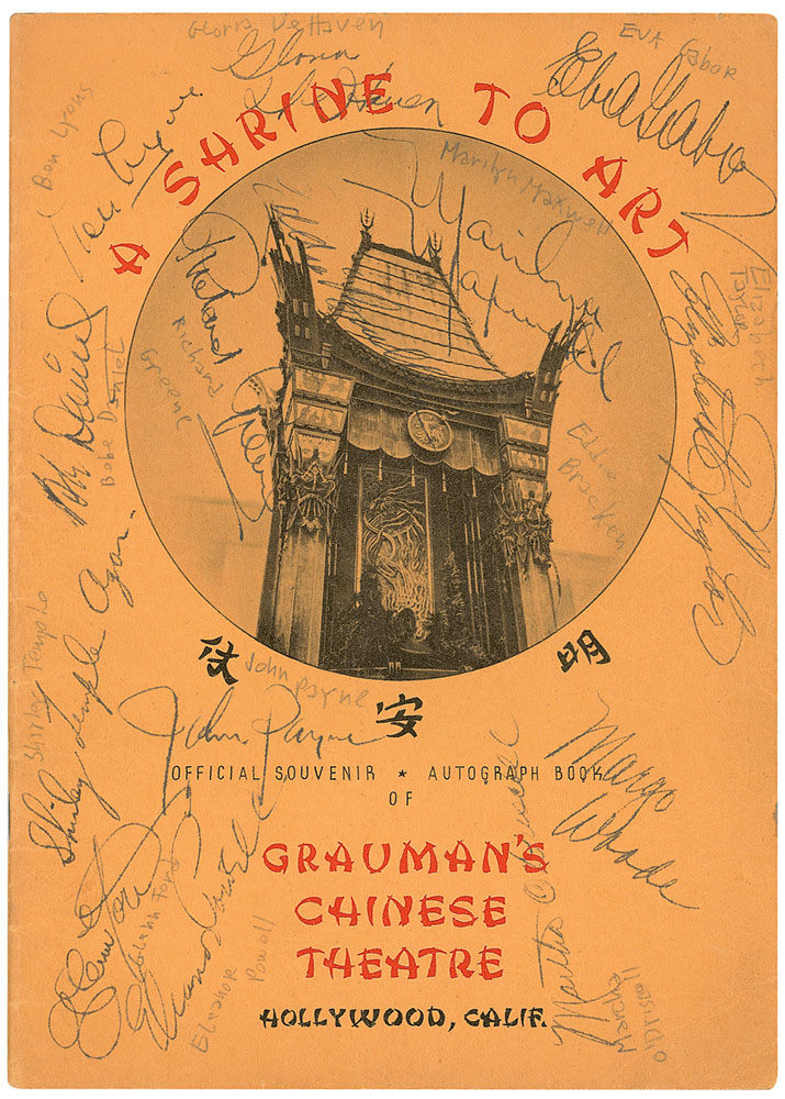 Lot #1090 Grauman’s Chinese Theatre