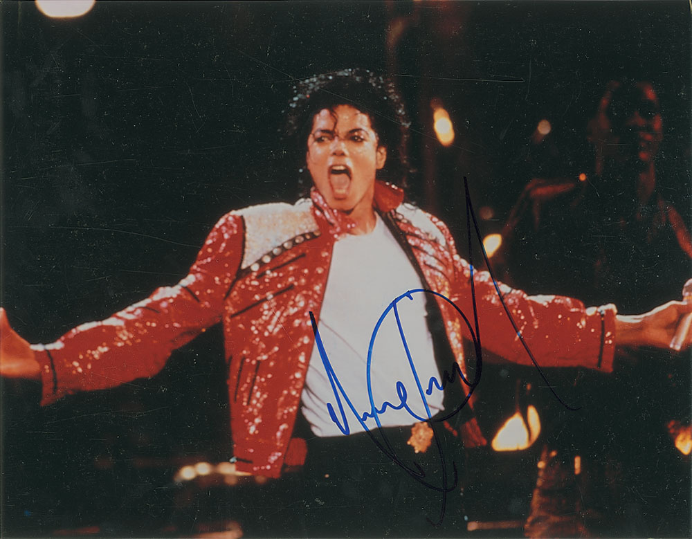 Lot #856 Michael Jackson