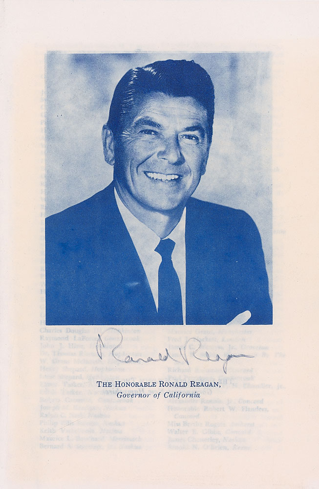 Lot #168 Ronald Reagan
