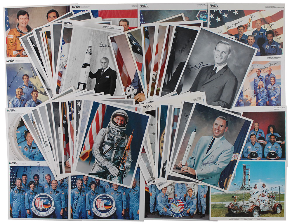 Lot #923 NASA Astronaut Autopens