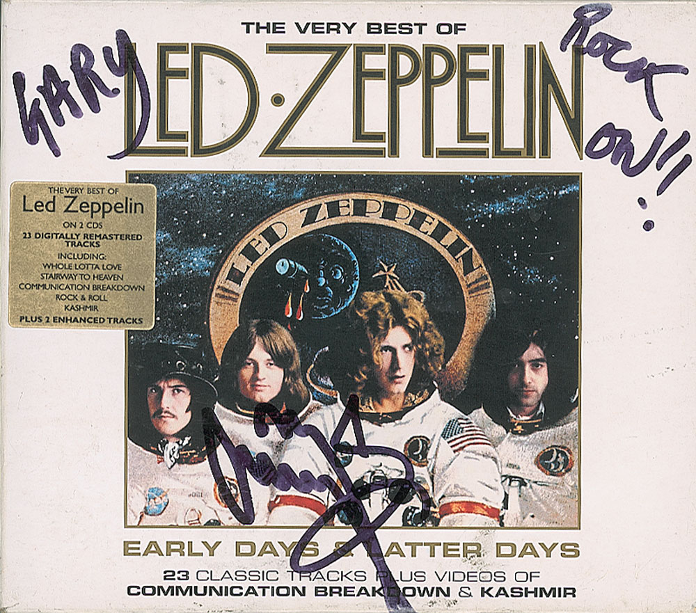 Lot #933 Led Zeppelin: Jimmy Page