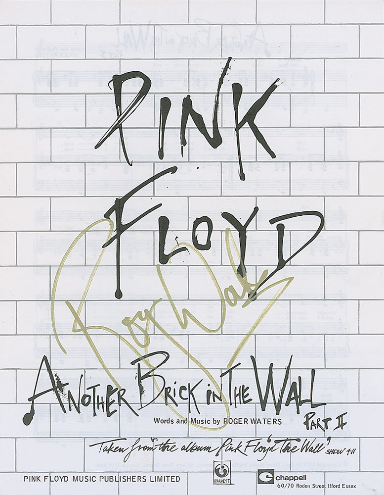 Lot #947 Pink Floyd: Roger Waters