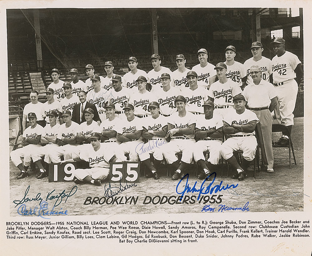 Lot #1394 Brooklyn Dodgers