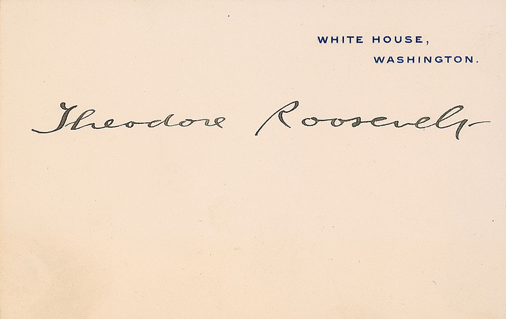 Lot #39 Theodore Roosevelt