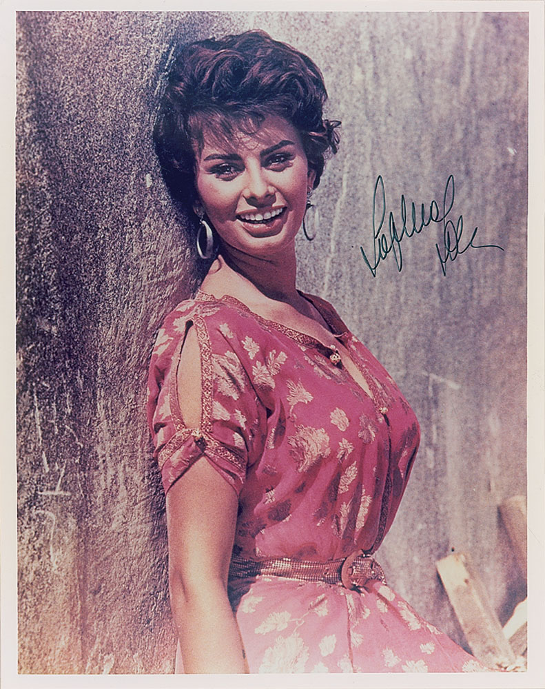 Lot #1184 Sophia Loren