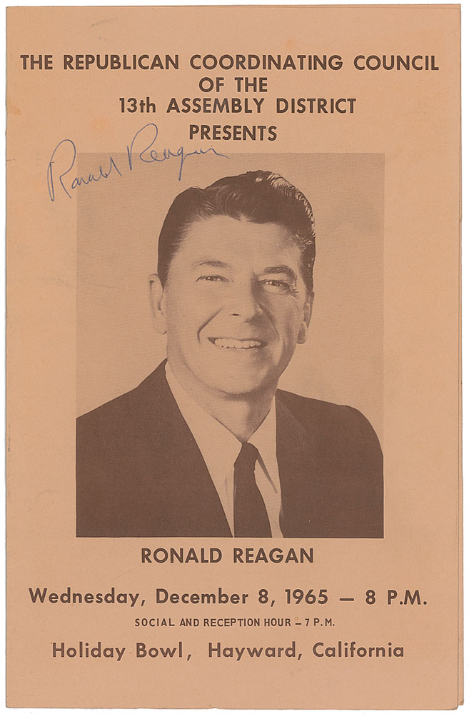Lot #172 Ronald Reagan