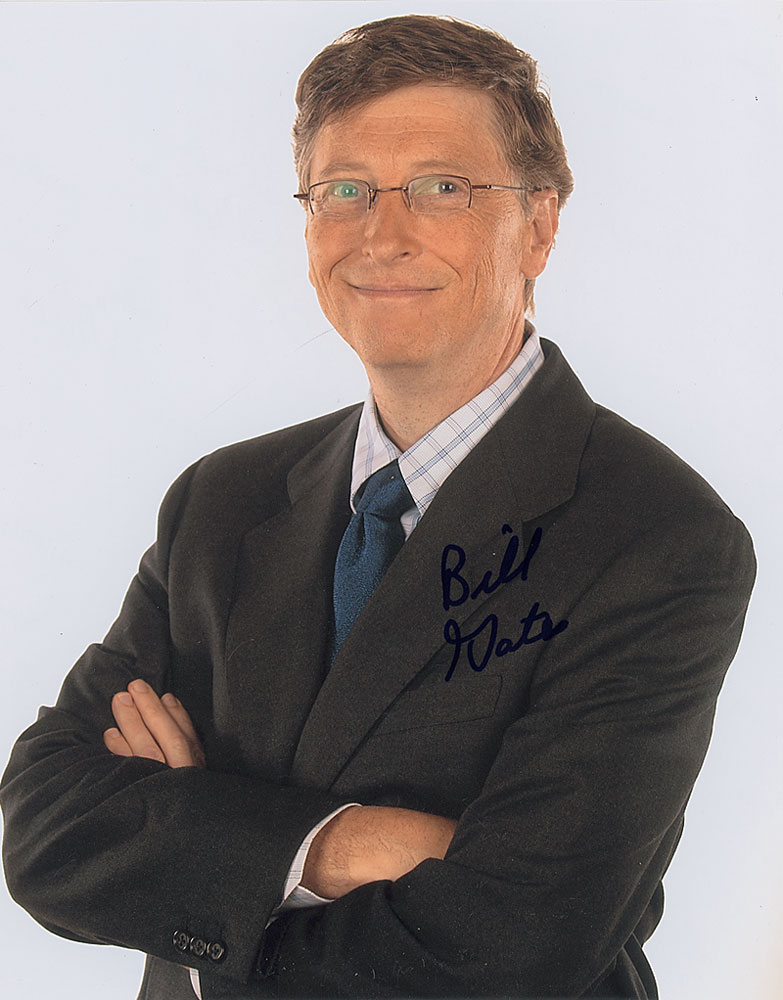 Lot #218 Bill Gates