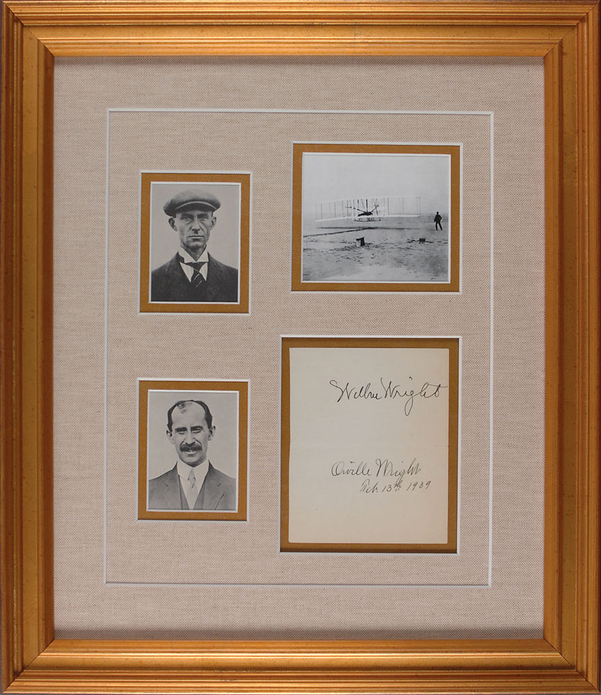 Lot #460 Wilbur and Orville Wright