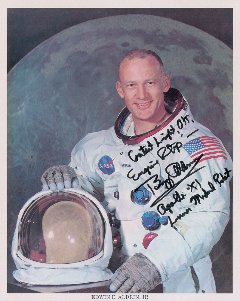 Lot #471 Buzz Aldrin