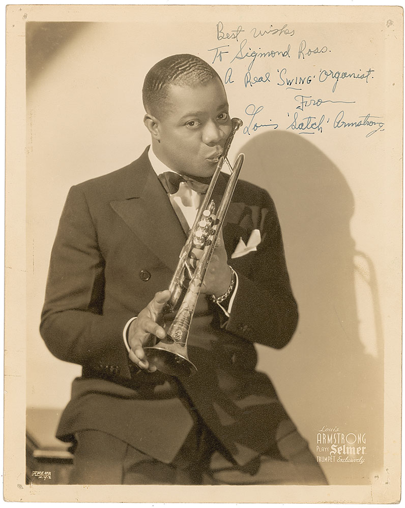 Lot #750 Louis Armstrong