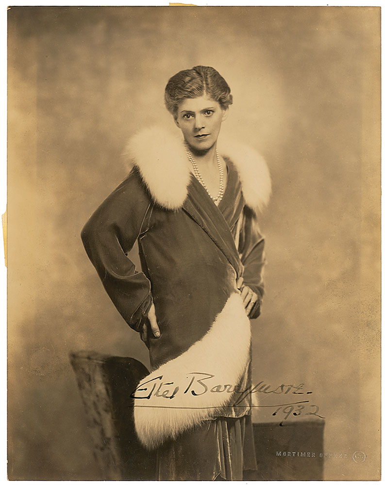Lot #1080 Ethel Barrymore