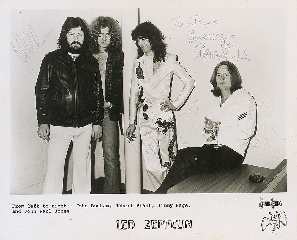Lot #784 Led Zeppelin