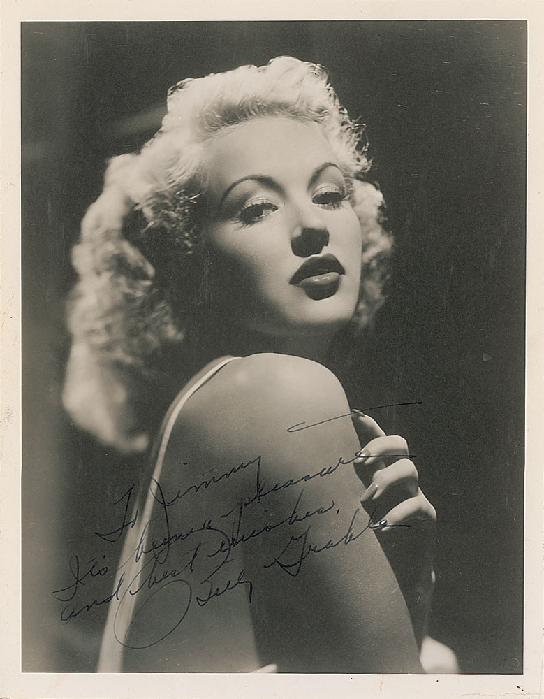 Lot #1189 Betty Grable
