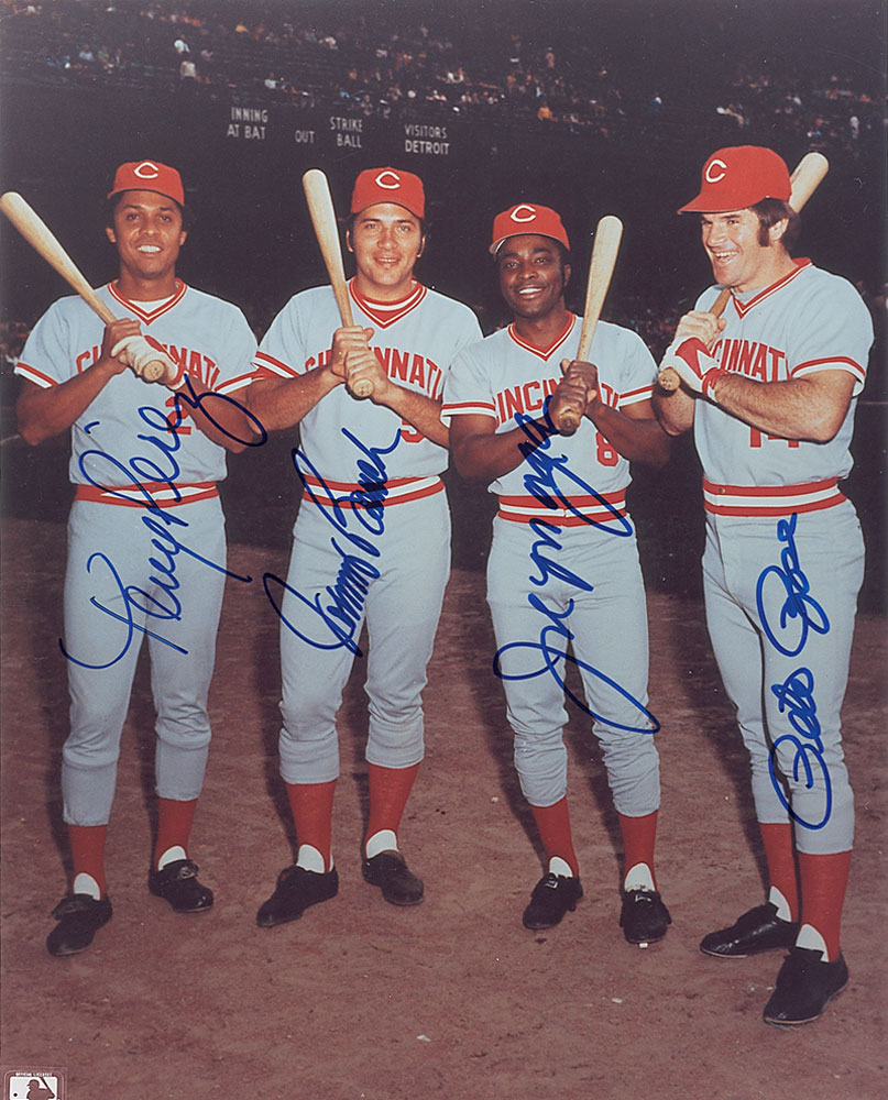 Lot #1540 Pete Rose and the Big Red Machine