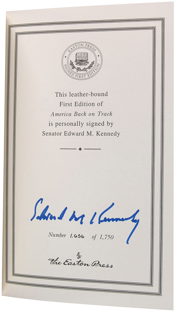 Lot #231 Ted Kennedy