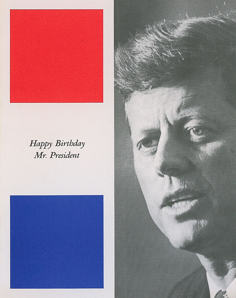 Lot #55 John F. Kennedy 1962 Birthday Program