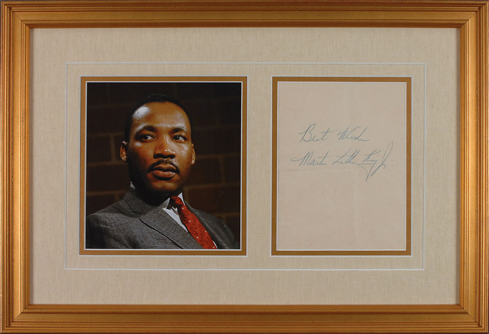 Lot #254 Martin Luther King, Jr