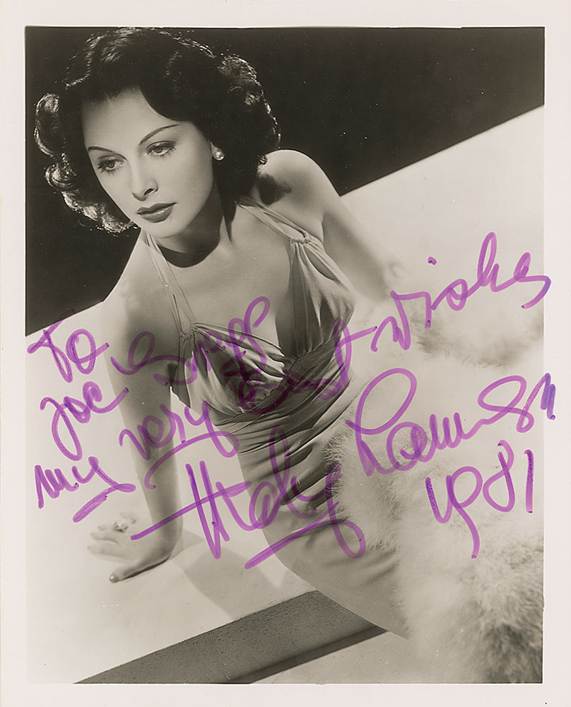 Lot #1960 Hedy Lamarr