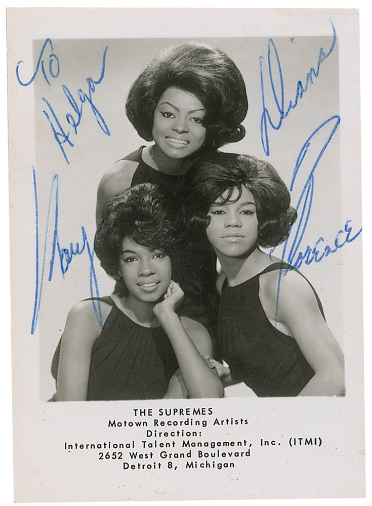 Lot #982 The Supremes