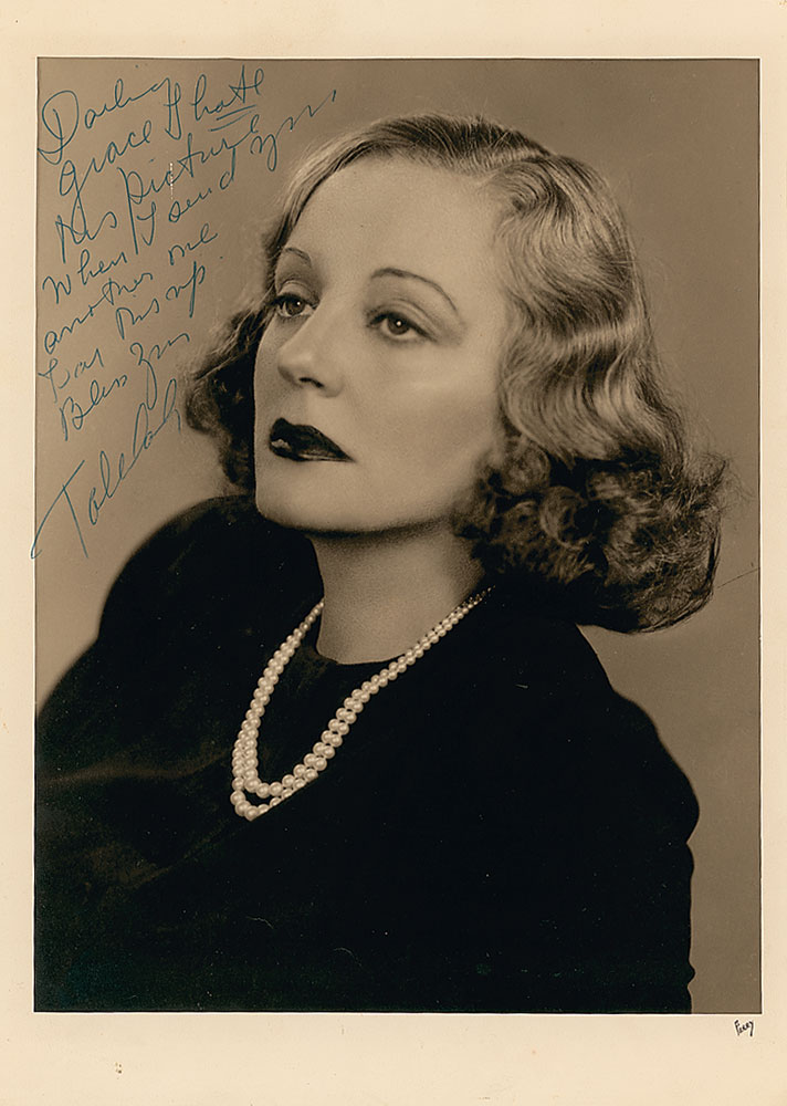 Lot #1075 Tallulah Bankhead