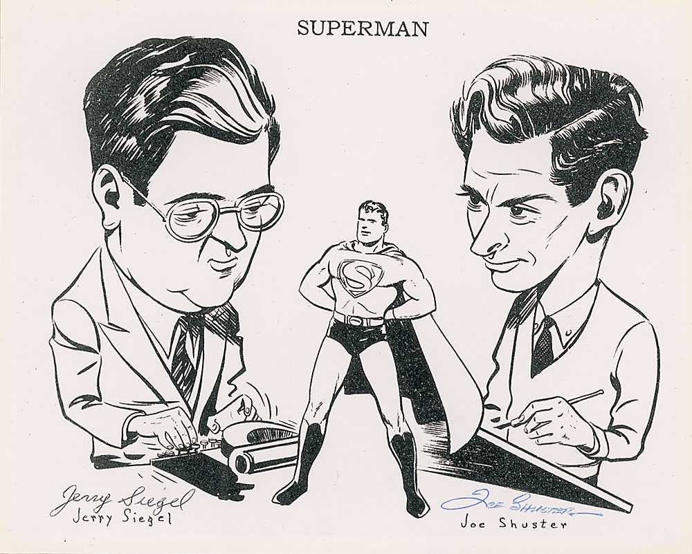 Lot #714 Superman: Shuster and Siegel