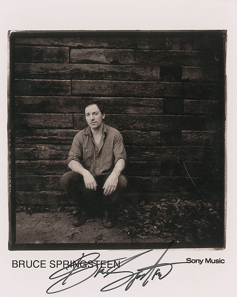 Lot #977 Bruce Springsteen