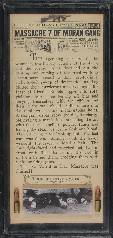 Lot #2133 Al Capone: St. Valentine’s Day Massacre