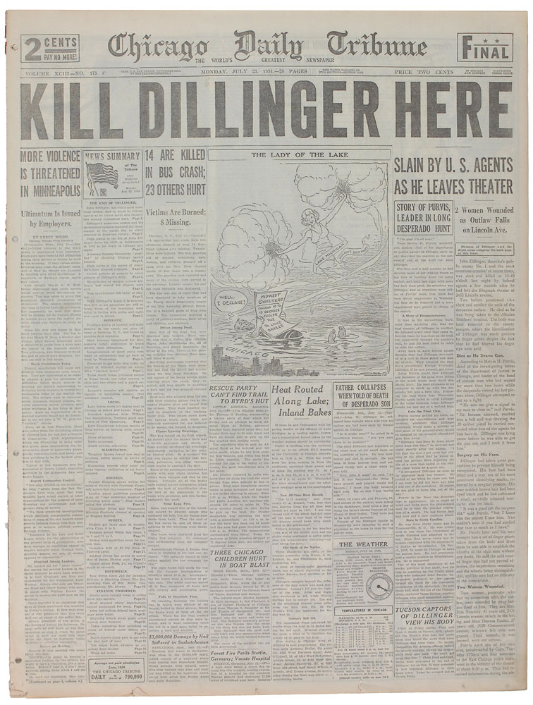 Lot #2112 John Dillinger