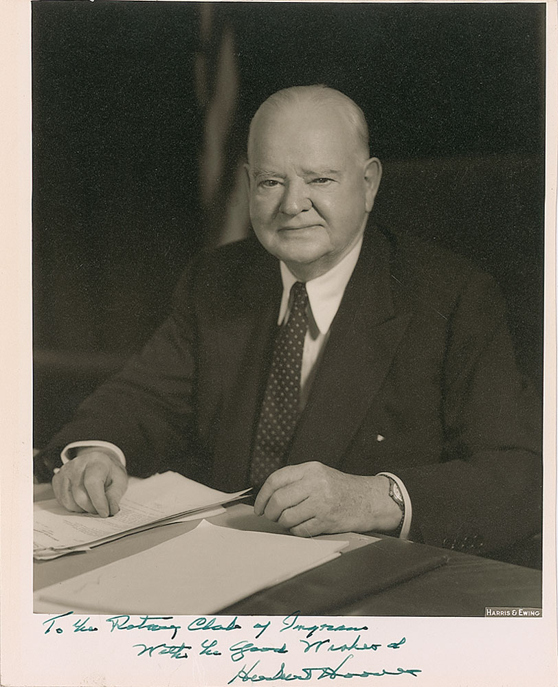 Lot #51 Herbert Hoover