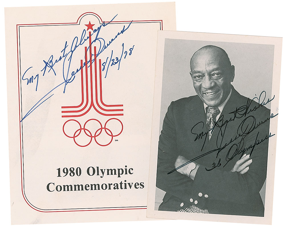 Lot #1519 Jesse Owens