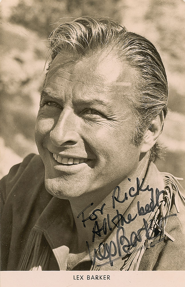 Lex Barker RR Auction