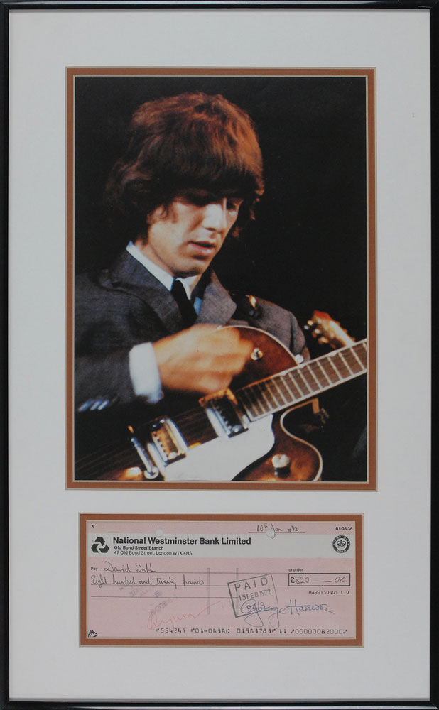 Lot #766 Beatles: George Harrison