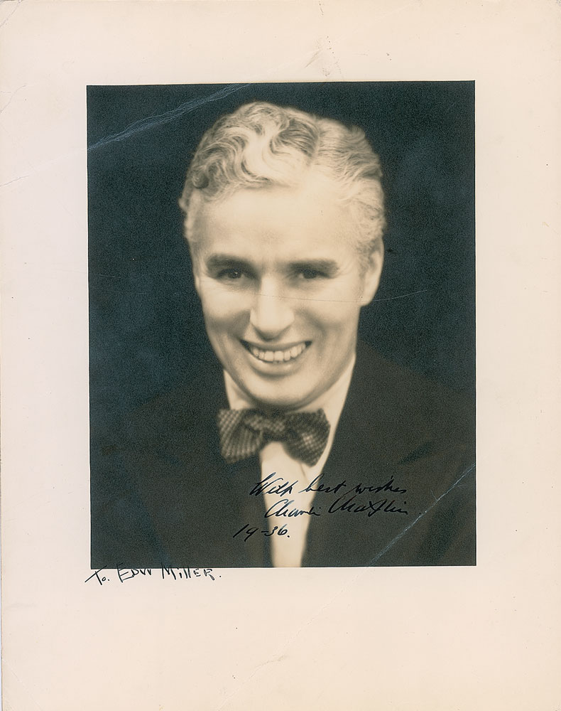 Lot #1019 Charlie Chaplin