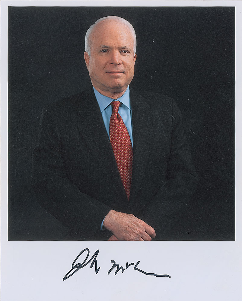 Lot #296 John McCain