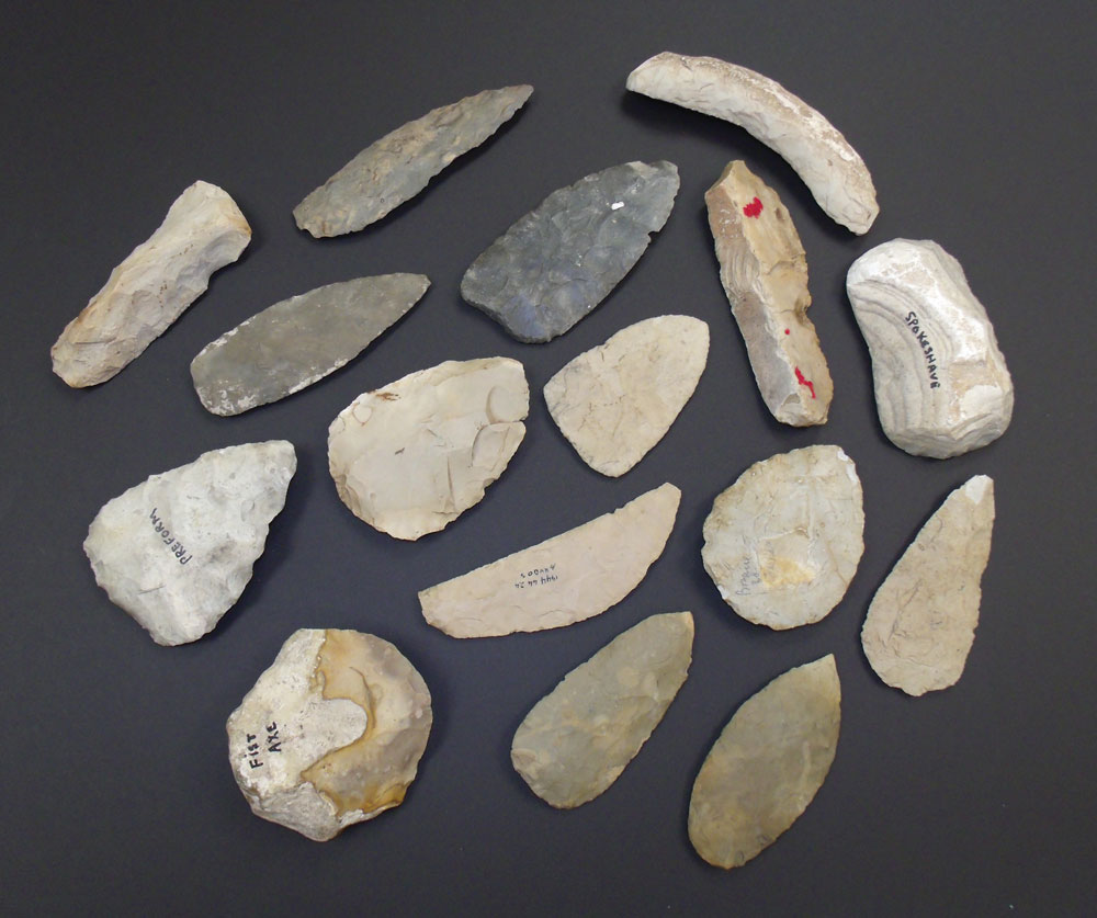 Lot #2074 Native American Artifacts: Knives,