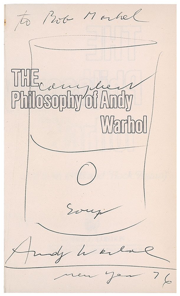 Lot #601 Andy Warhol