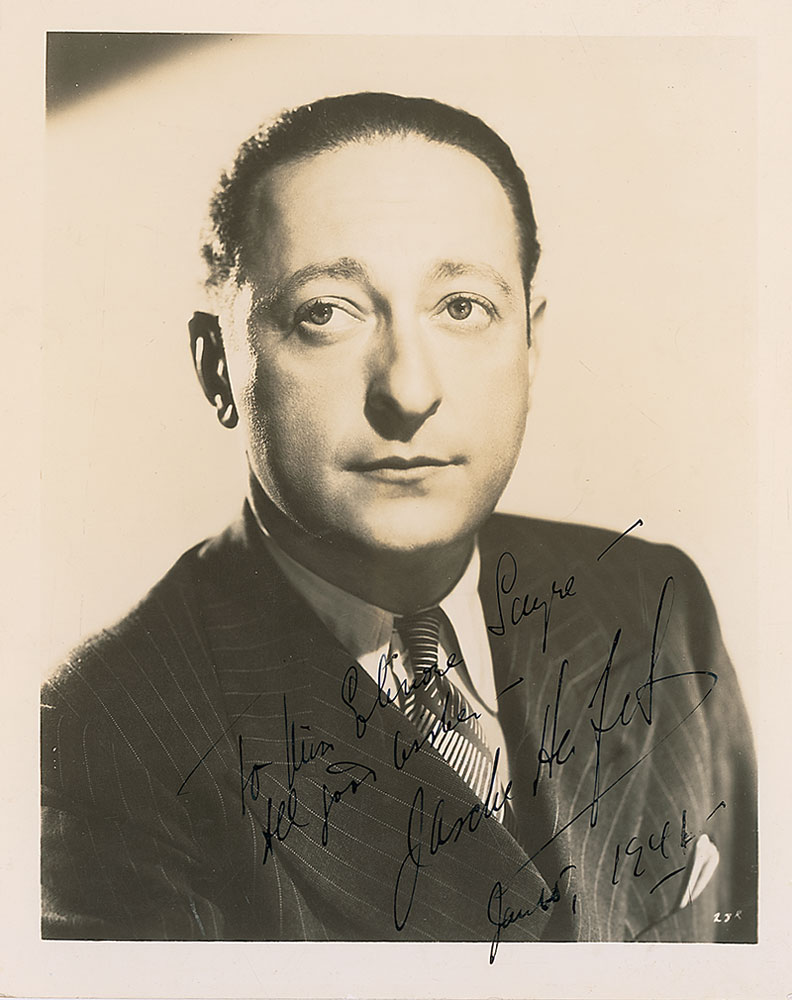 Lot #668 Jascha Heifetz