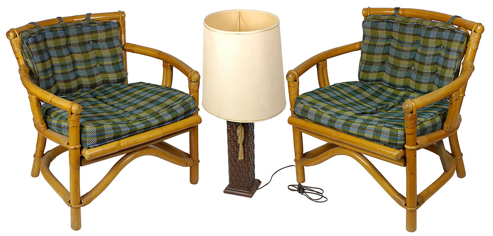 Lot #74 John F. Kennedy’s Honey Fitz Chairs and