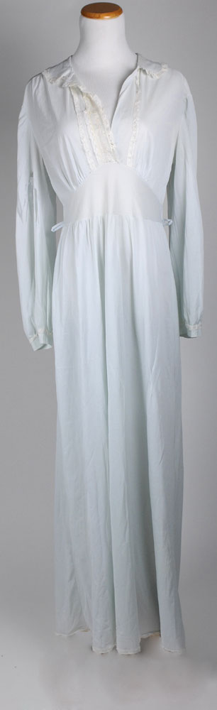 Lot #41 Jacqueline Kennedy’s Blue Nightgown