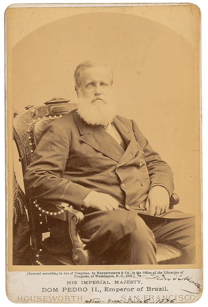 Lot #198 Pedro II of Brazil