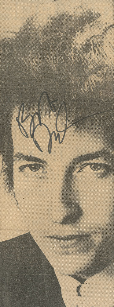 Lot #712 Bob Dylan