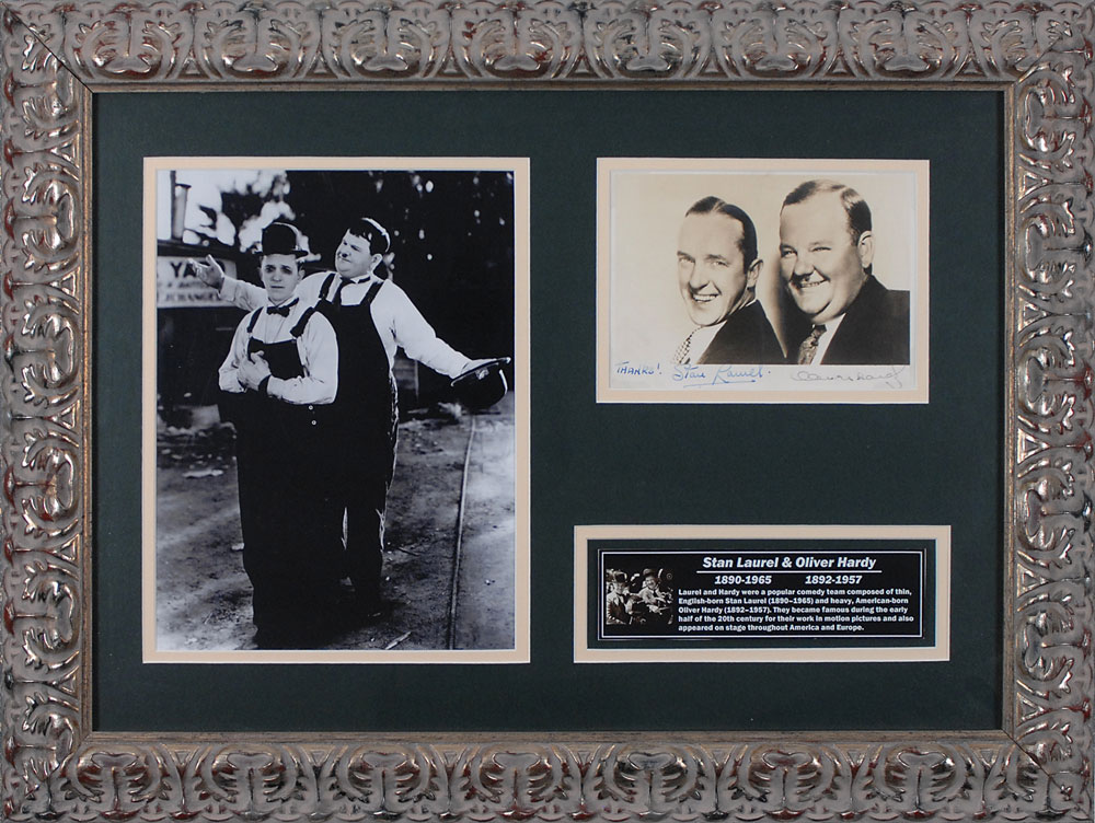 Lot #1263 Laurel and Hardy