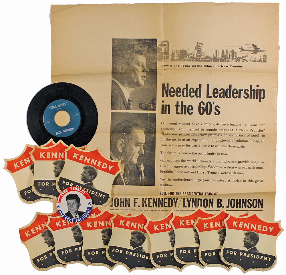 Lot #122 John F. Kennedy Collection of 14